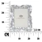 RAMKA LEFY SILVER 23X2,5X27,5 cm (WYMIAR WEWNĘTRZNY 15X20 cm) MIN 2